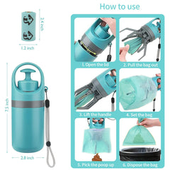 XPAPOV claw-grabber mechanism lets you scoop without touching waste.