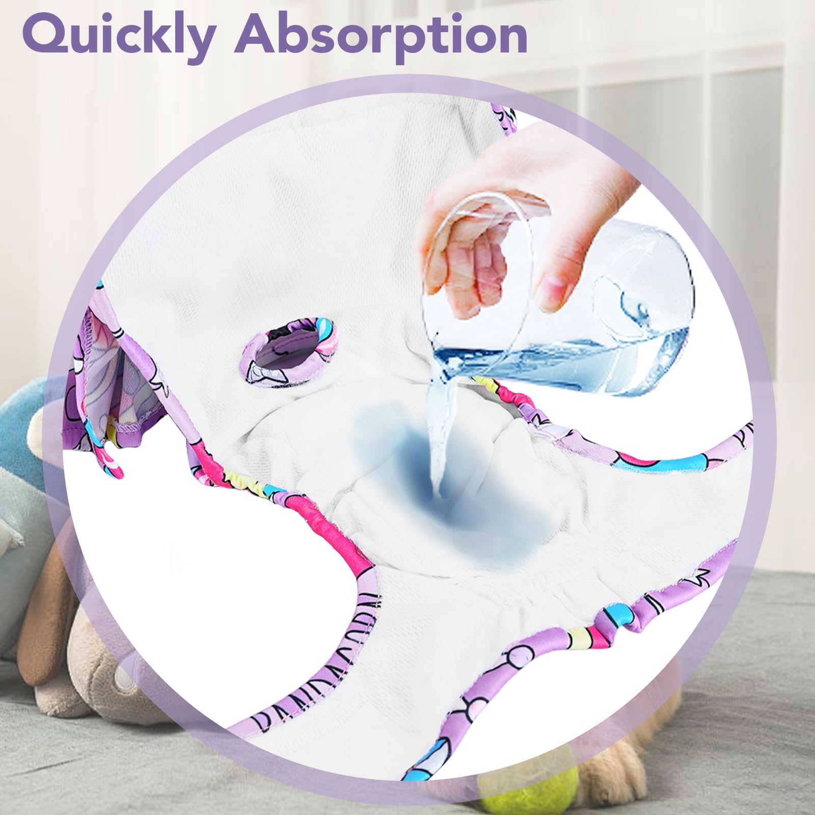 XPCARE leak-proof outer layer protects furniture and interiors