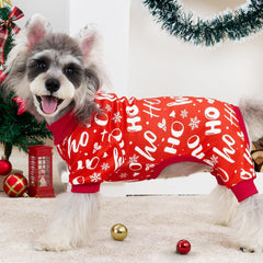 XPUDAC Christmas Dog Pajamas gingerbread pattern for playful festive vibes