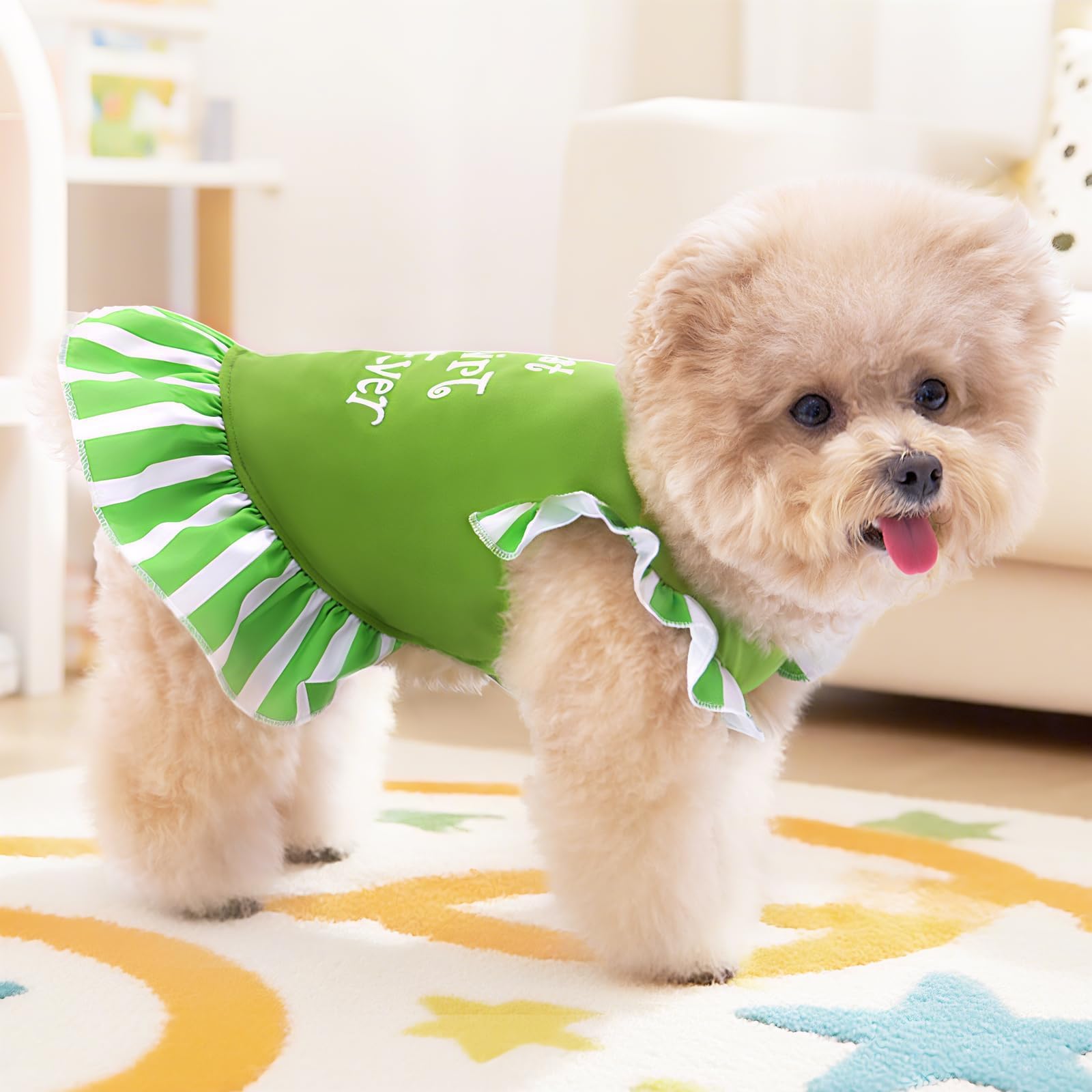 XPUDAC colorful dresses for holidays and photoshoots, create cute moments.