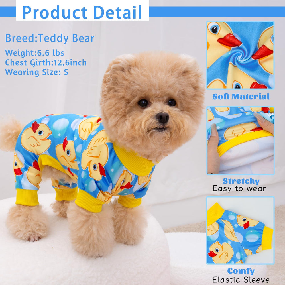 XPUDAC 4-pack side patterns highlight playful designs perfect for easy dog identification