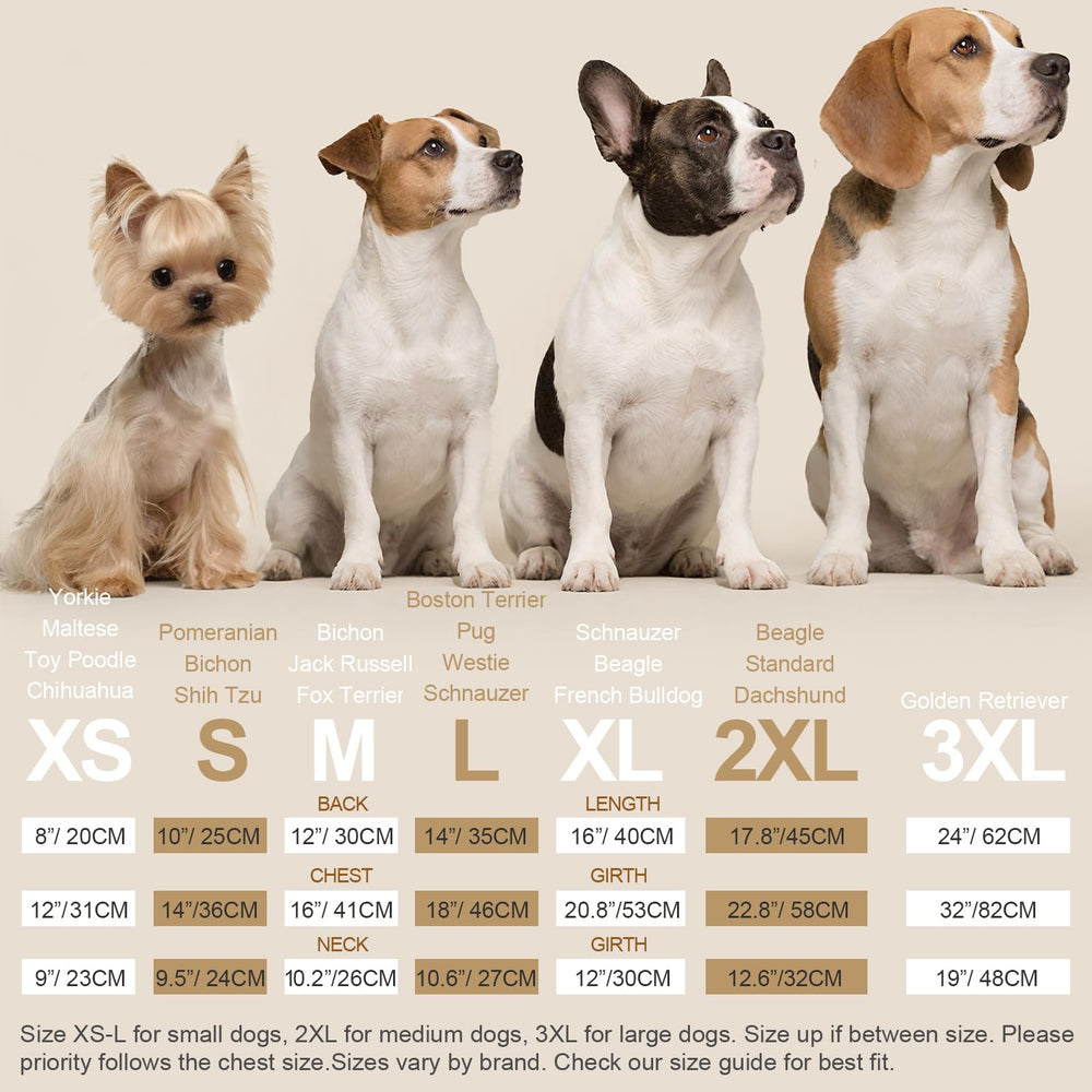 XPUDAC easy-care fabric dog pajamas for quick washing and drying