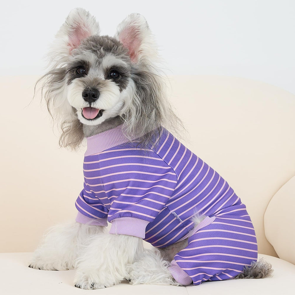 XPUDAC easy-on-off pullover dog pajamas simplify dressing for pets.