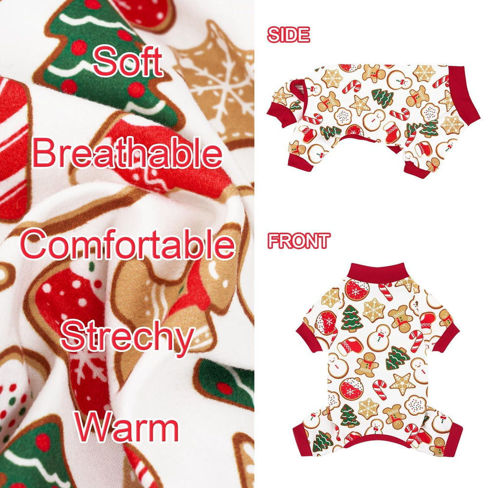 XPUDAC Easy-on pullover dog pajamas demonstrating effortless dressing and comfy lounge