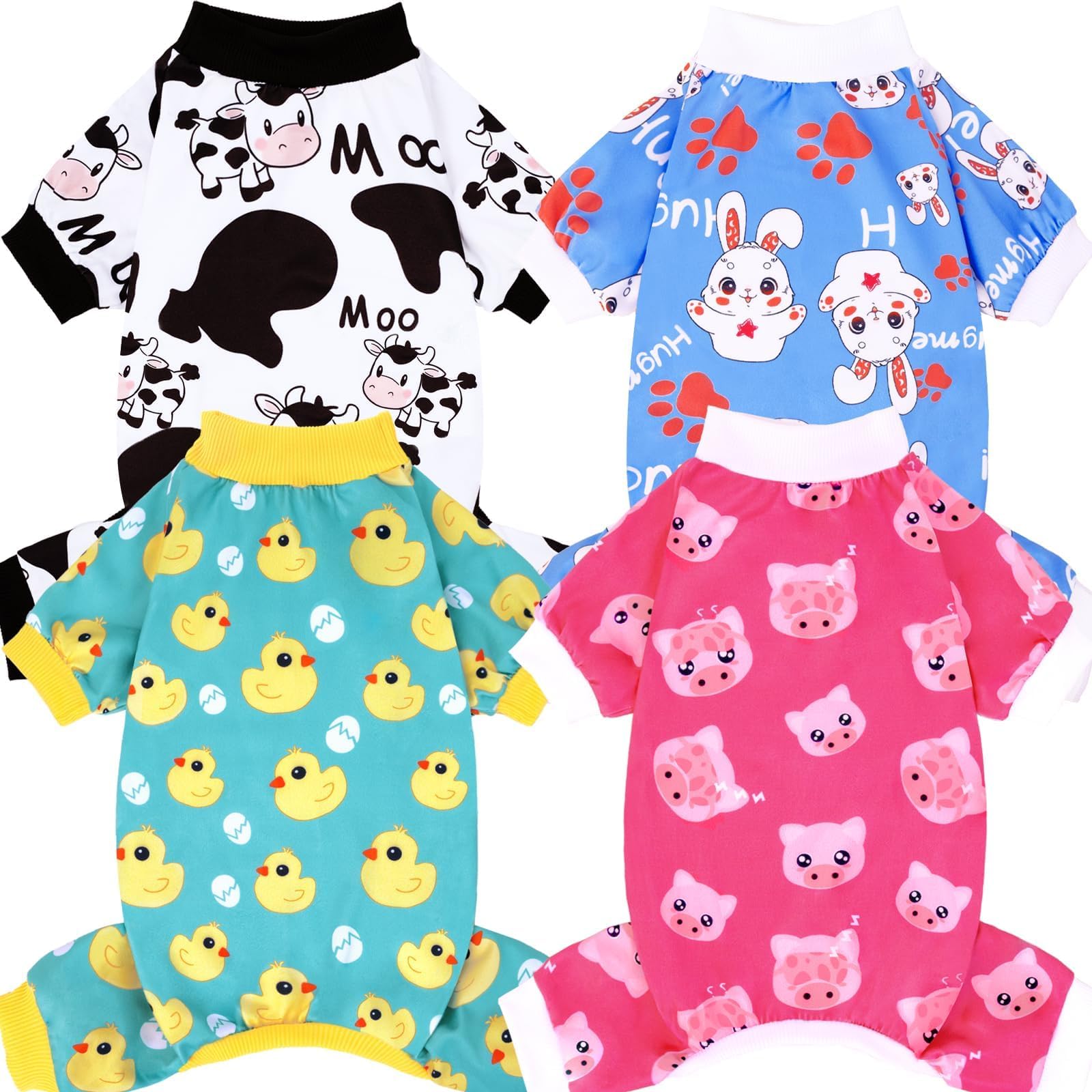 XPUDAC dog pajamas patterns pack for small dogs daily wear.
