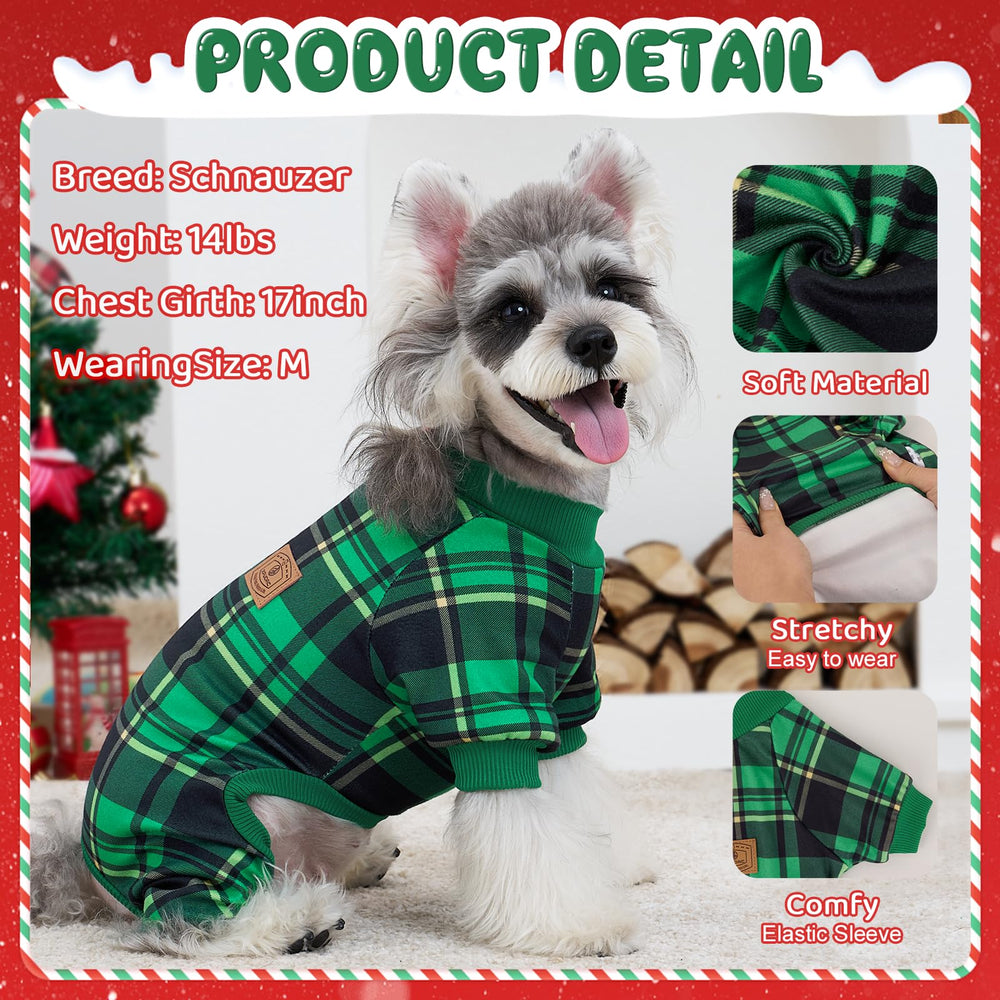 XPUDAC dog pajamas pullover easy-on design for lounging and quick outfits
