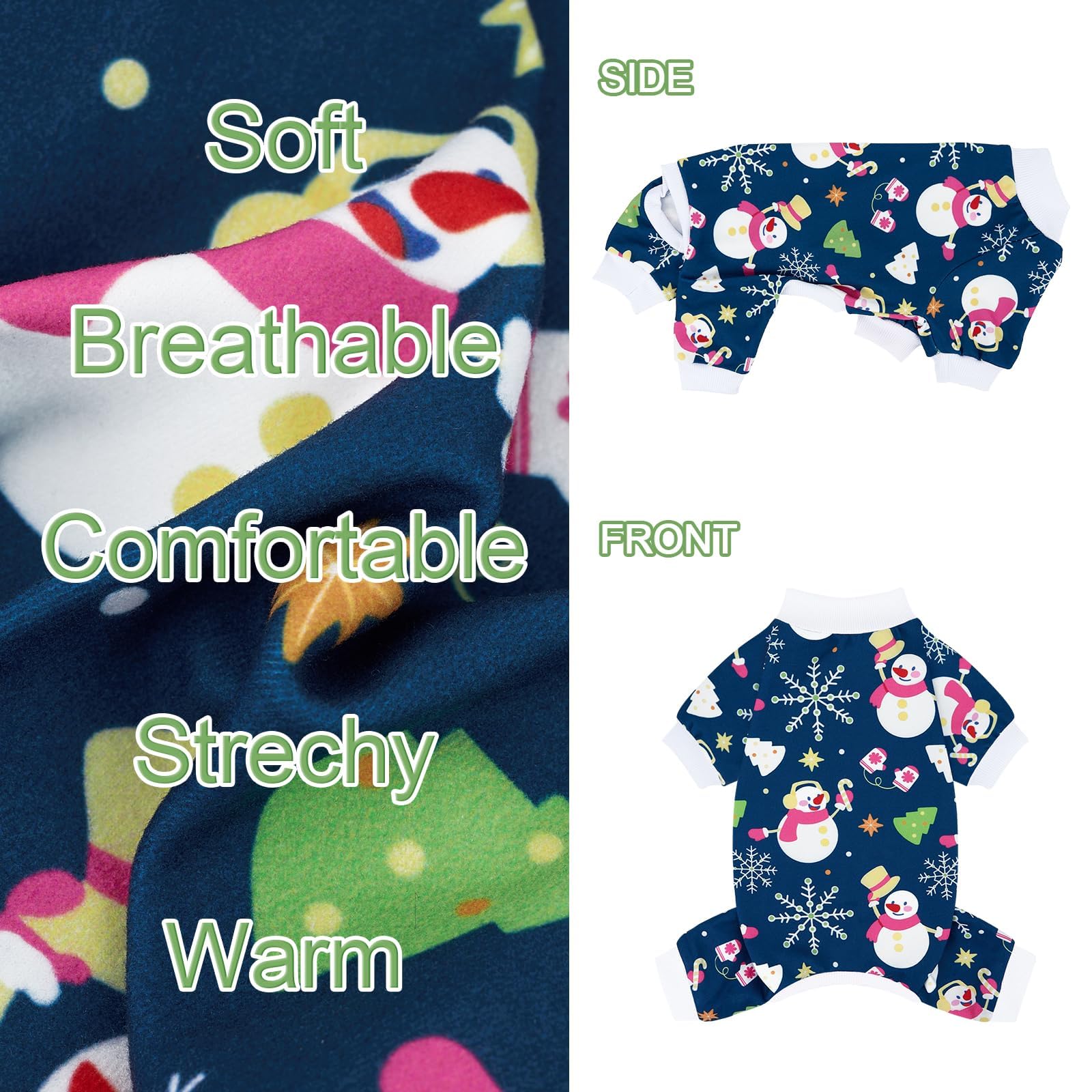 XPUDAC family-ready Christmas dog outfits ideal for photos and cozy evenings.