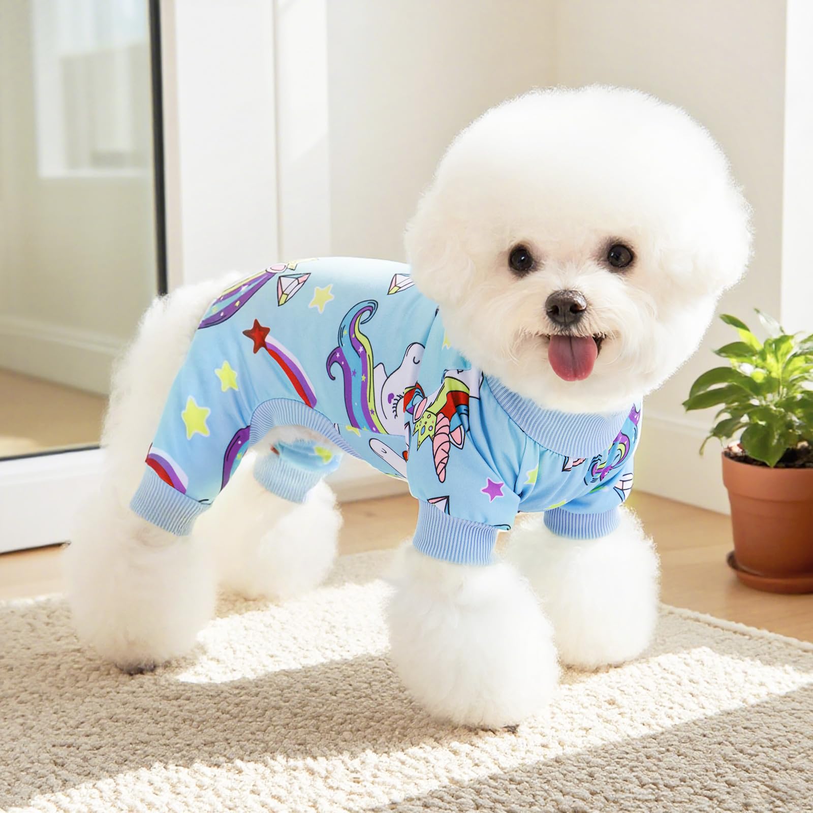 XPUDAC soft-fleece-dog-pajamas emphasize warmth and comfort for small dogs and cats.
