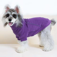 XPUDAC soft fleece dog sweater provides warm, stretchable daily comfort.