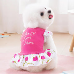 XPUDAC teacup yorkie pomeranian bichon dresses, ideal for seasonal outings.