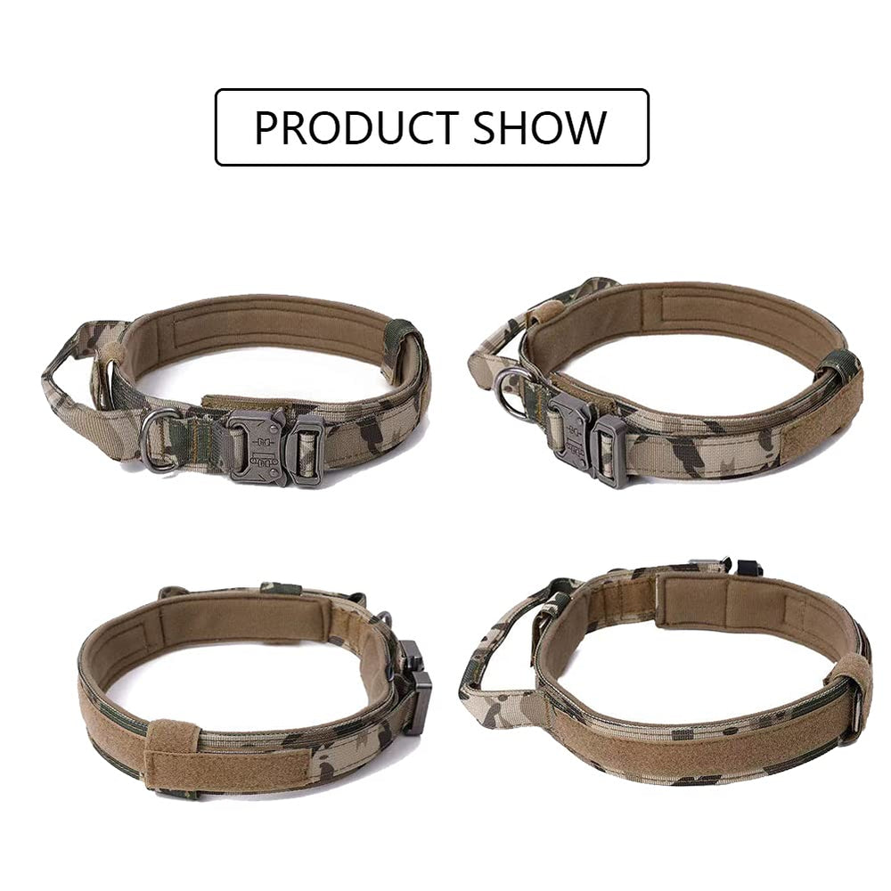 Xqpetlihai dog collar with control handle enables confident training and handling.