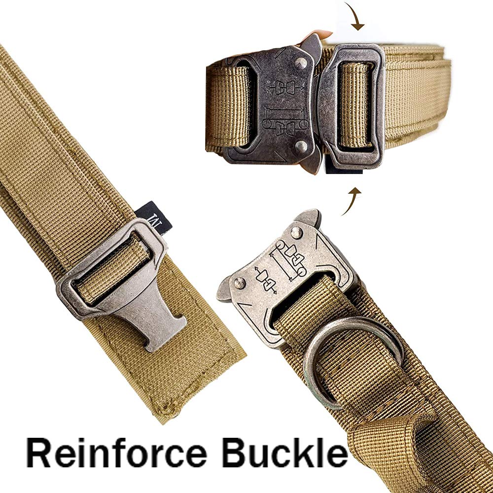 Xqpetlihai metal buckle closeup emphasizing secure adjustment