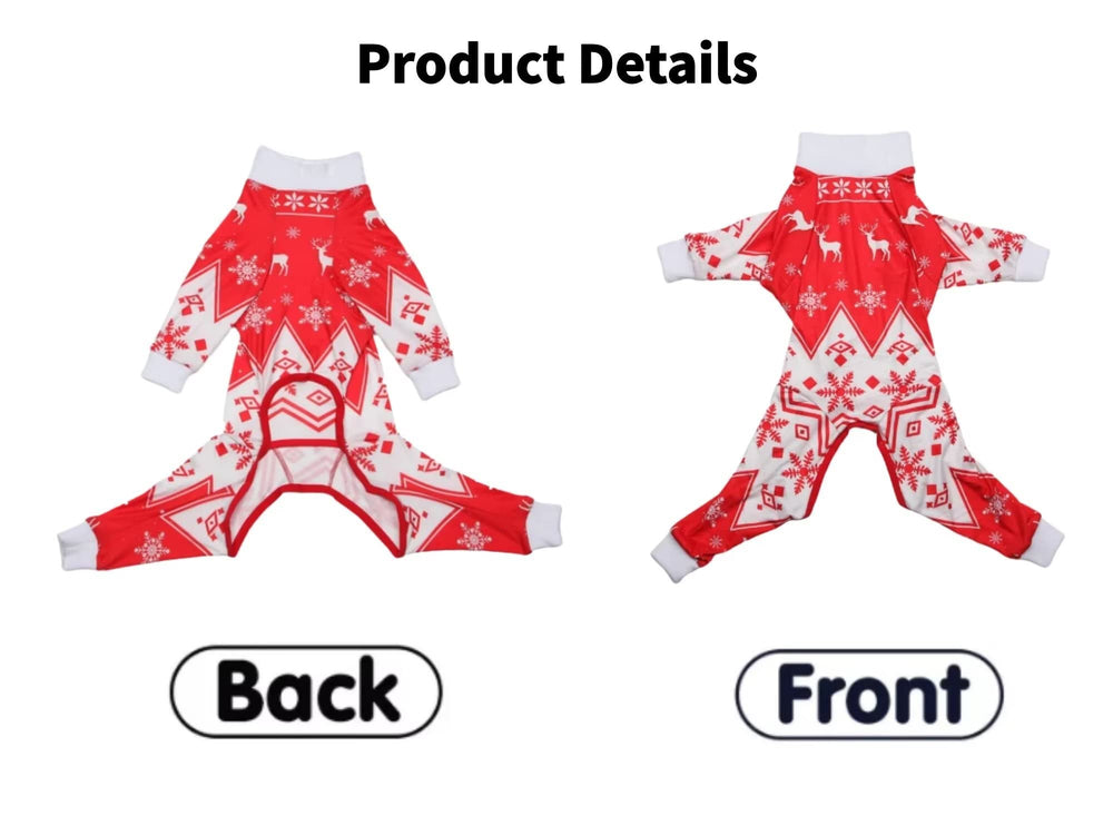 Xqpetlihai dog onesie recovery-suit back for full wound protection during activity.