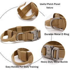 Xqpetlihai nylon 1000D fabric weave shown on collar