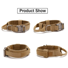 Xqpetlihai collar features a control handle for safer dog training.