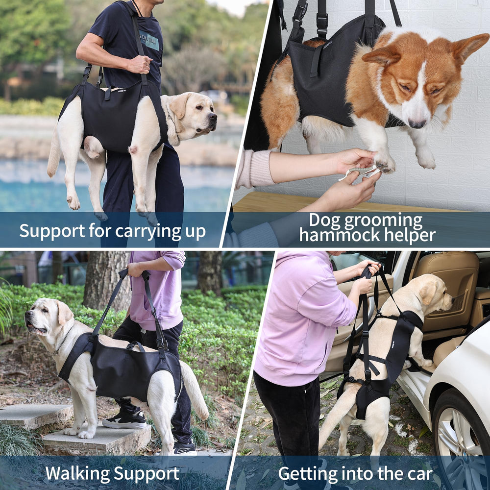 XUANNIAO Dog Lift Harness care tips like machine wash and air dry.