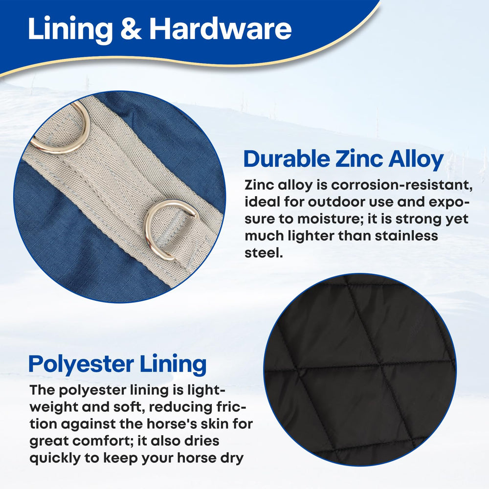 XUANNIAO Winter 1200D blanket waterproof layer demonstrates rain protection during turnout