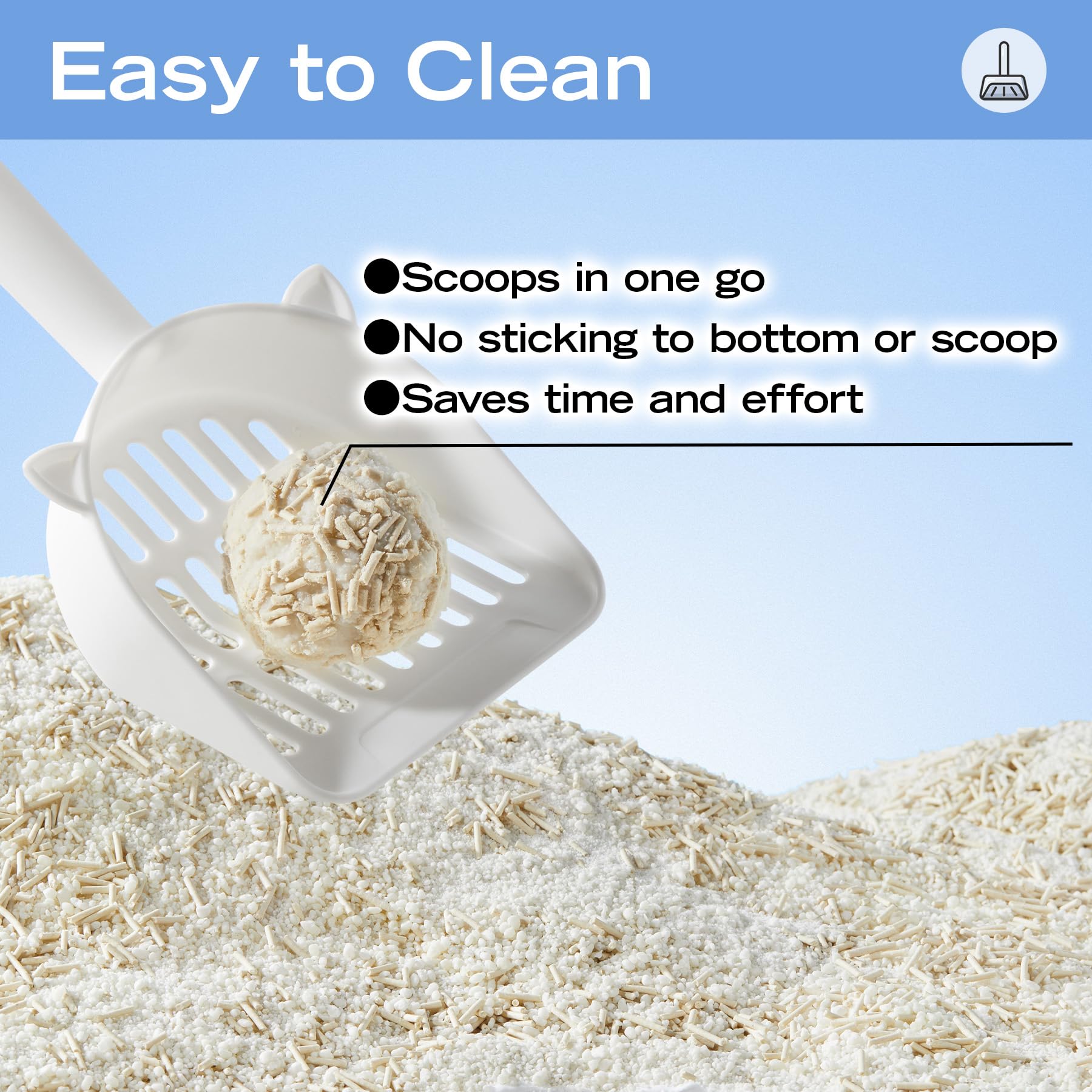 XuCuiHua Tofu Mix Cat Litter absorption scene illustrating rapid moisture uptake