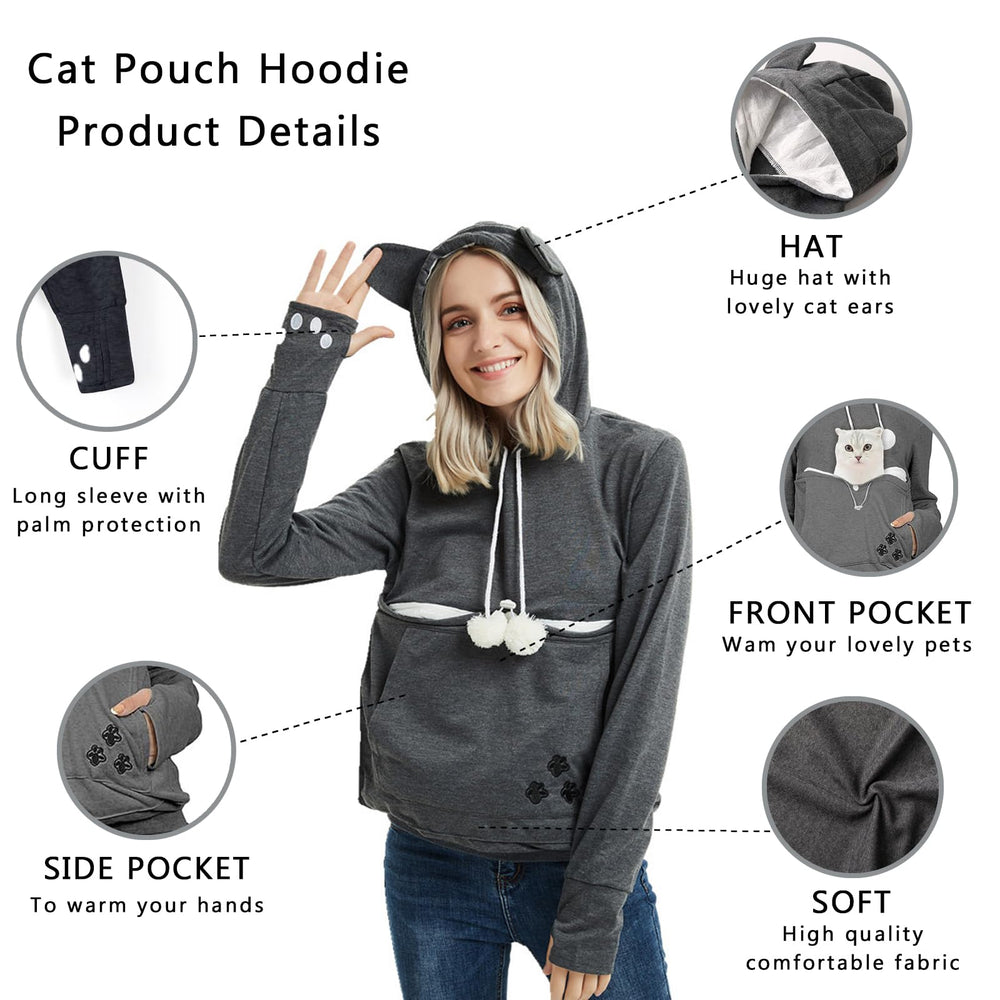 XUDREZ DUBUK hoodie cat ears hood detail and playful design