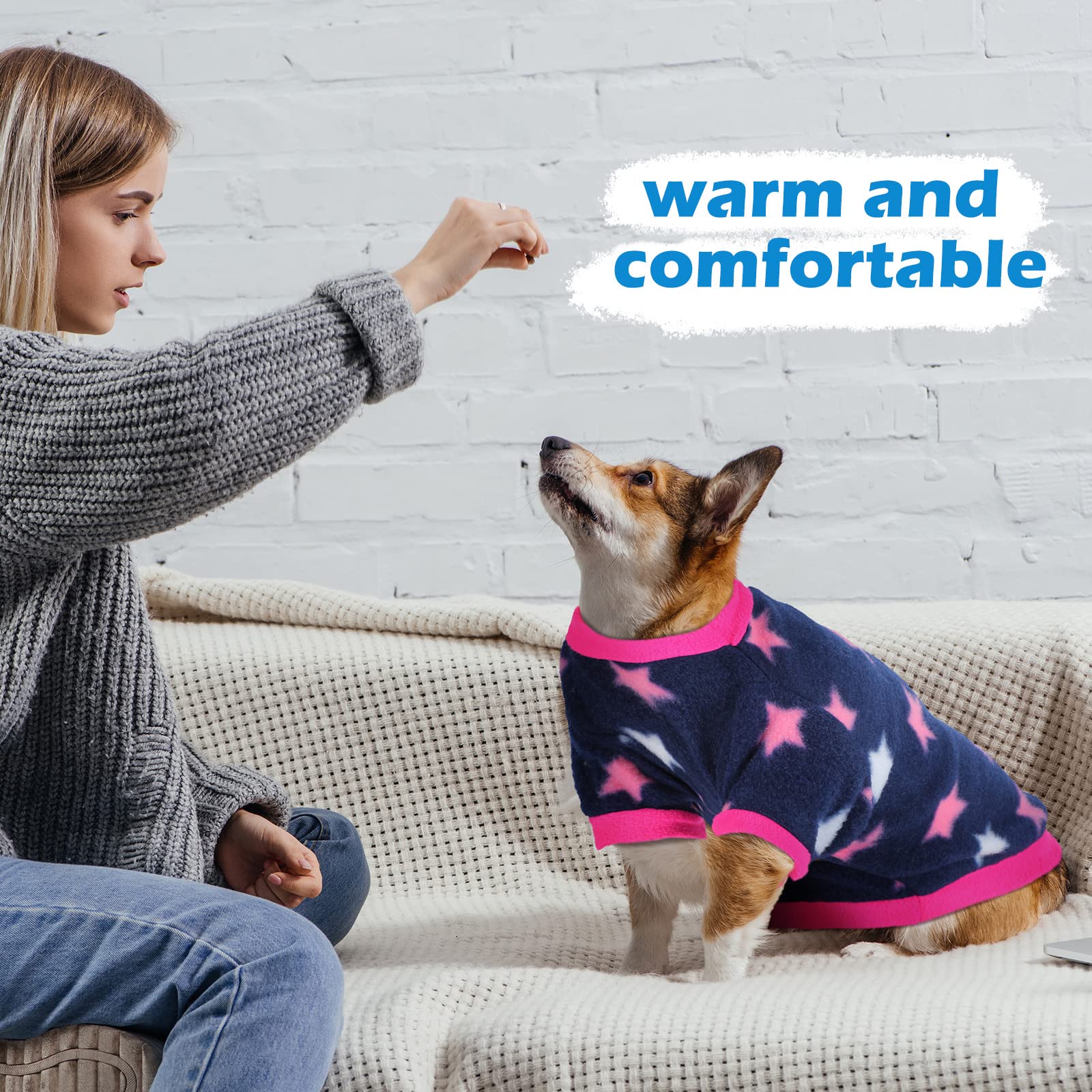 Xuniea varied colors dog sweaters offer versatile styles and season-ready looks.