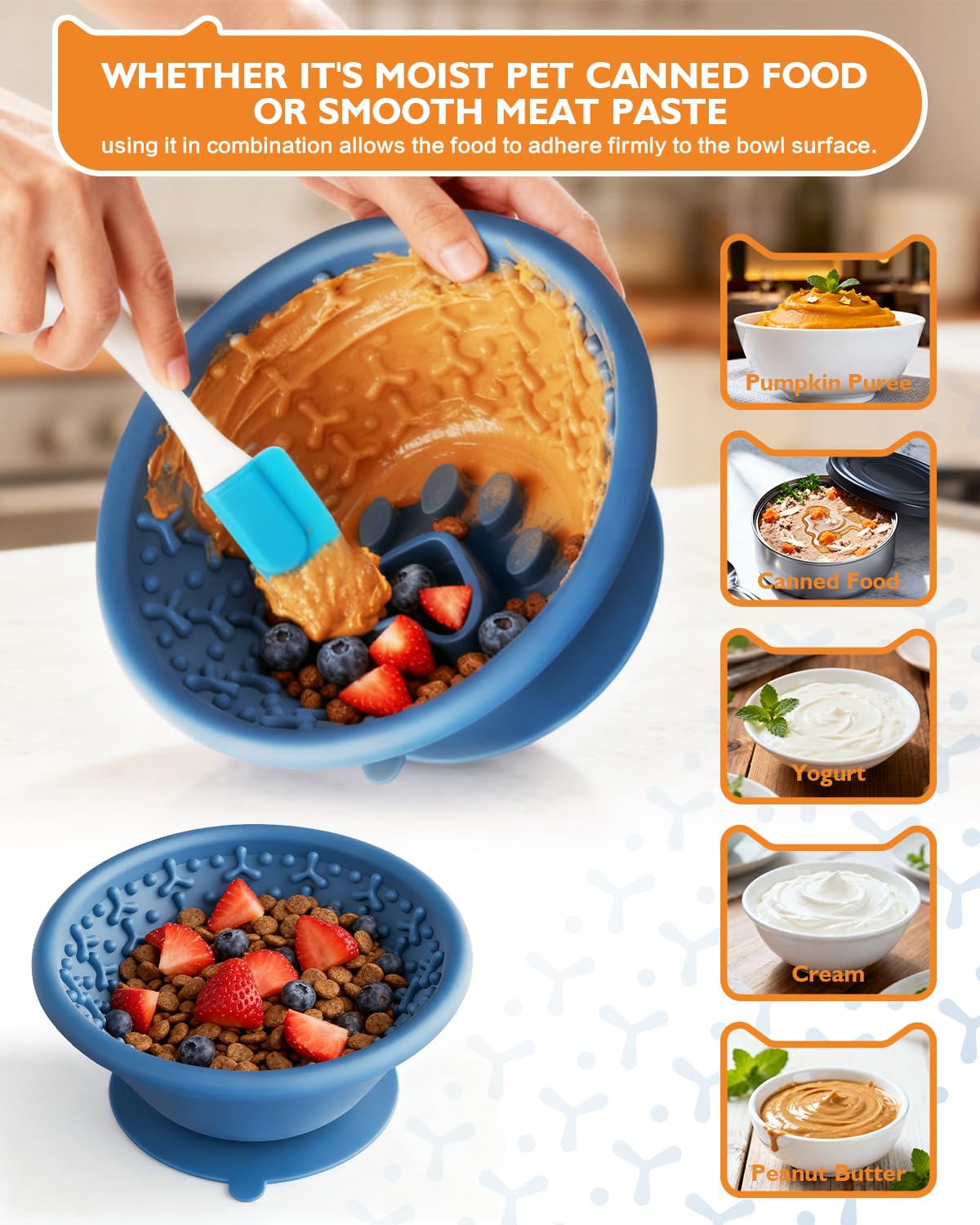 XUOEGUZ silicone BPA free material for safe daily use and interactive dispensing