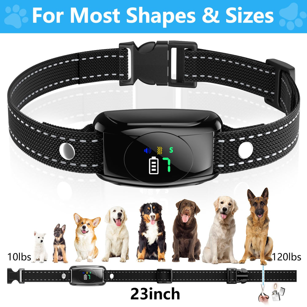 Xuwibaje bark collar with beep and vibration modes for gentle cues