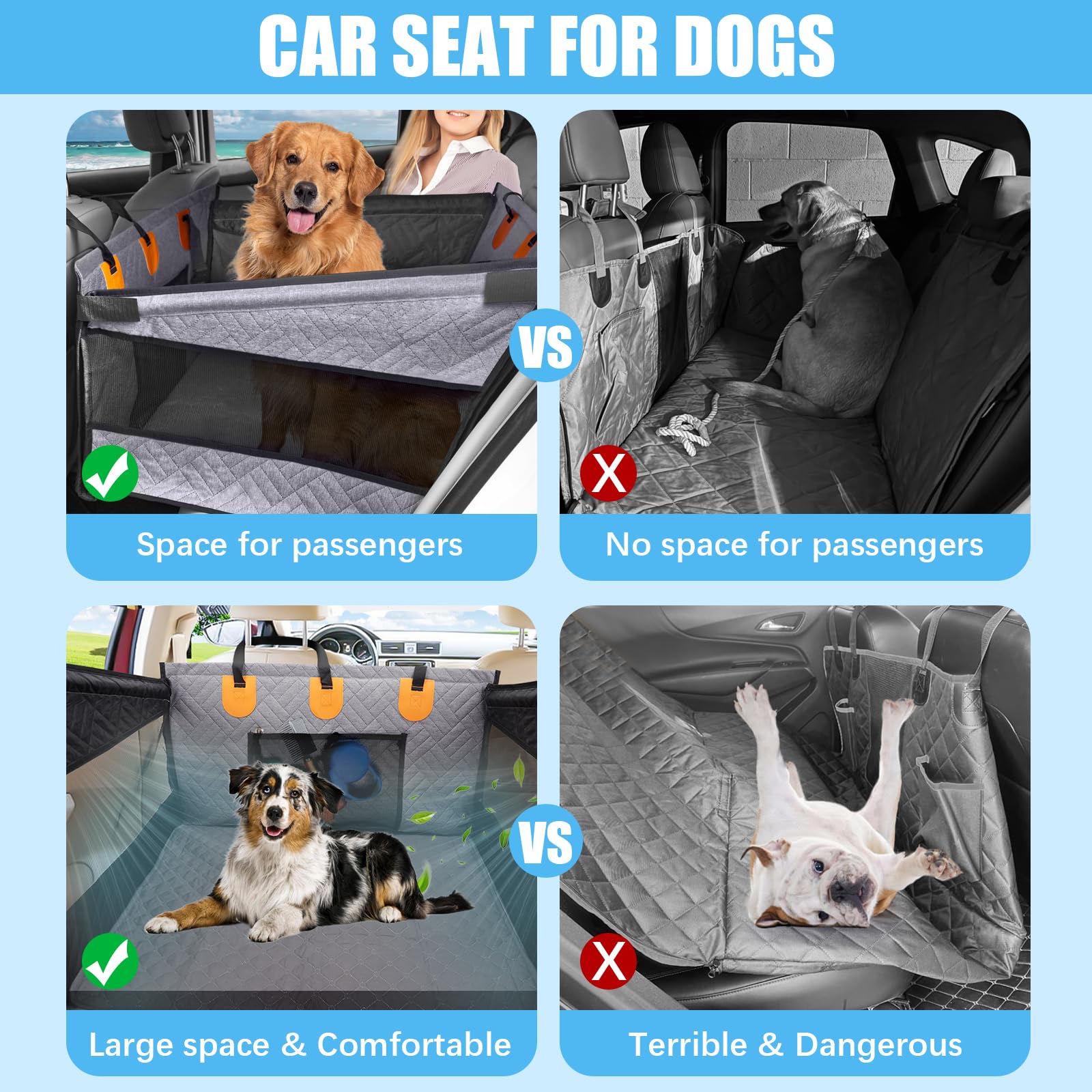 XUYEDOGLSH backseat-extender-fit-most-cars shows flexible placement for family travel.
