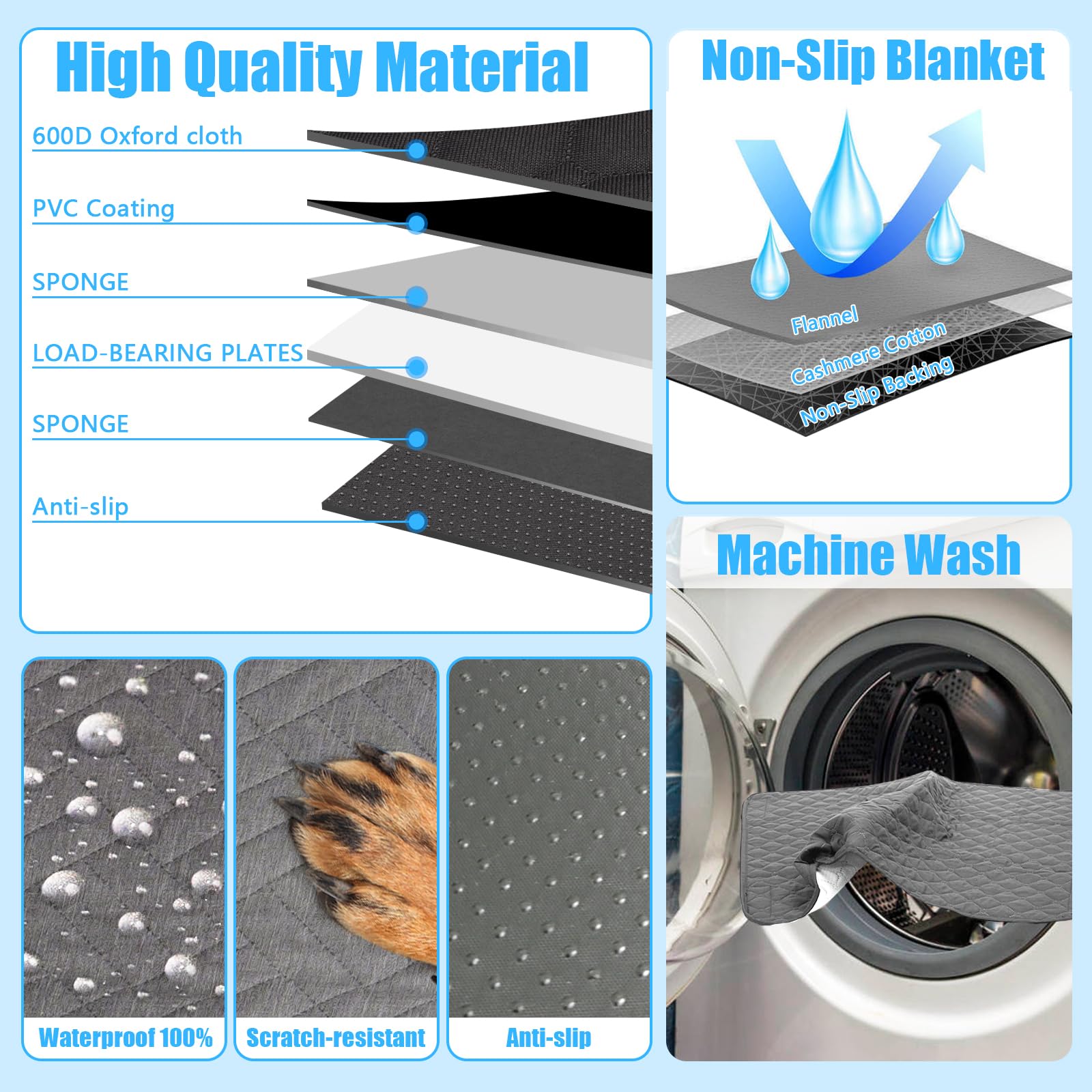XUYEDOGLSH mesh-windows-ventilation ensures airflow and comfort for pets.