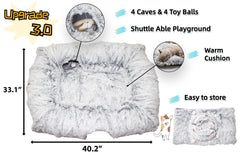 XxingSheep peekaboo toy highlights interactive play inside the tunnel.