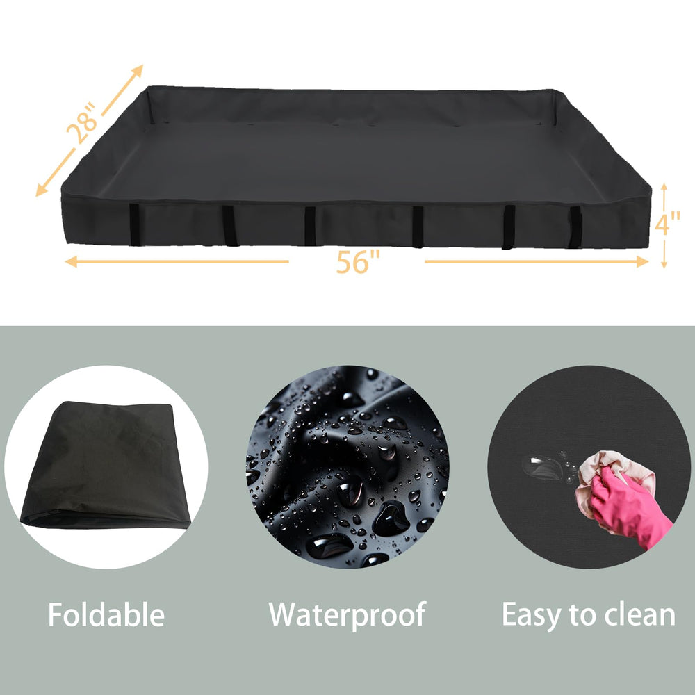 Xymoso waterproof bottom allows effortless wipe-clean maintenance.