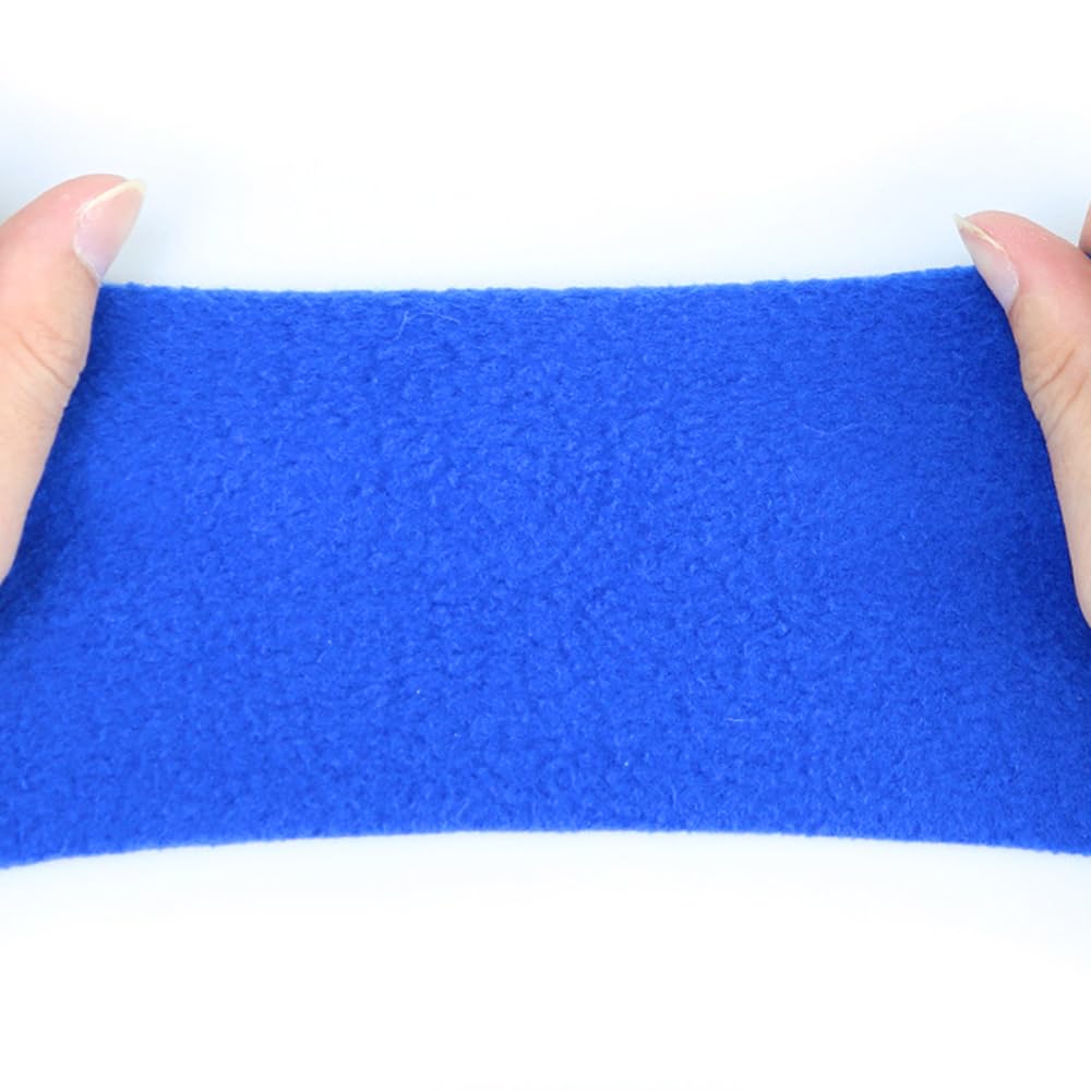 Y.J TAILS blue machine washable polo wraps for easy care