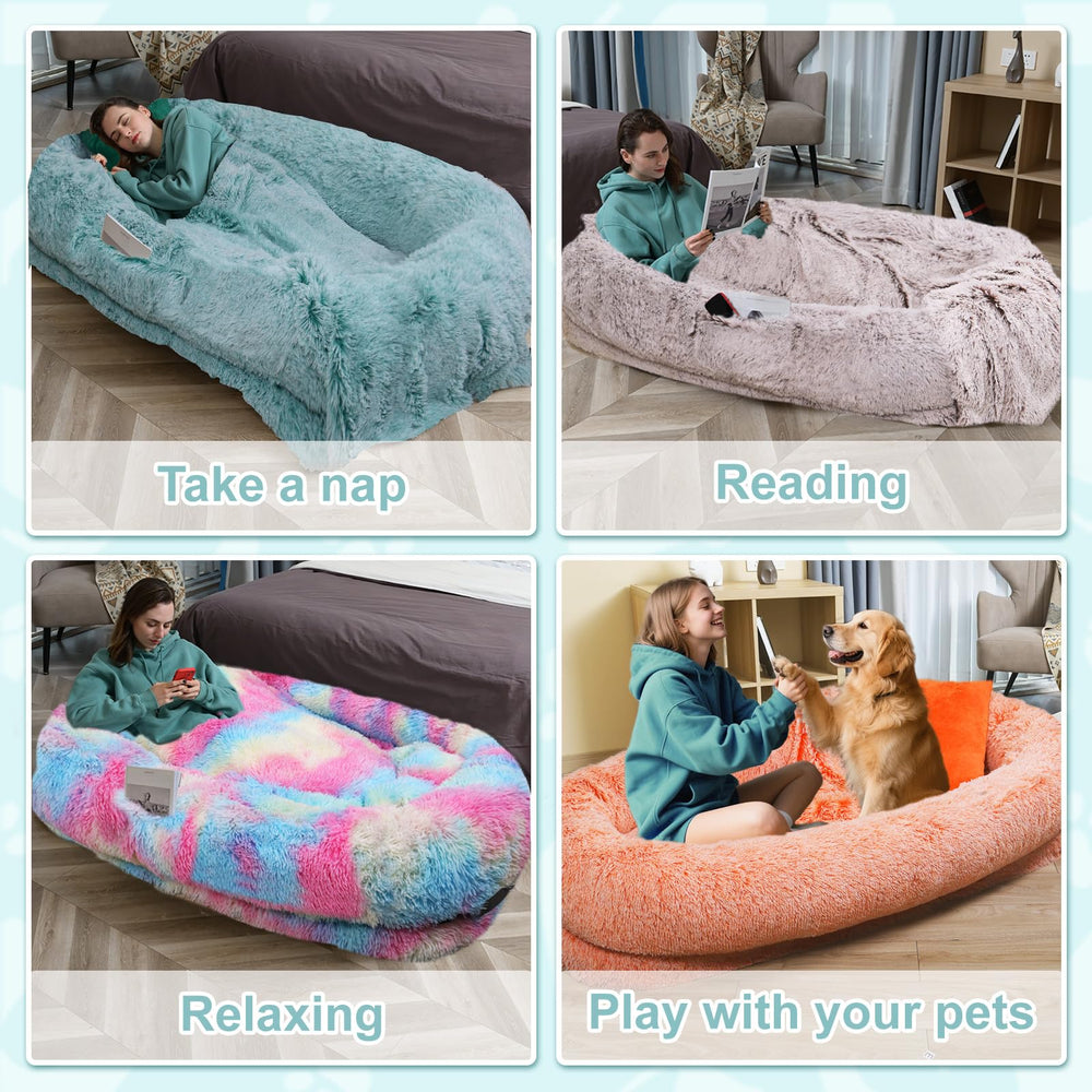 YAEM complete set with blanket and pillow for cozy lounging