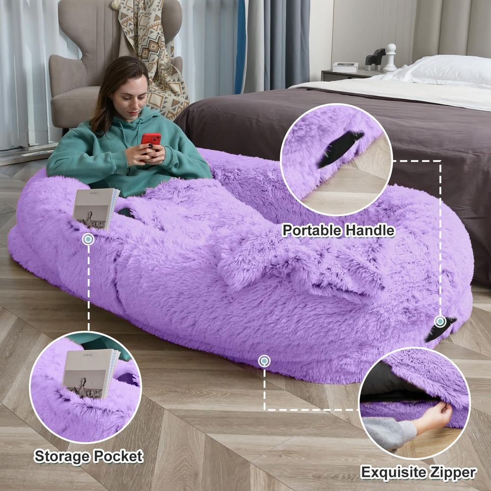 YAEM bed's two handles enable easy movement between rooms