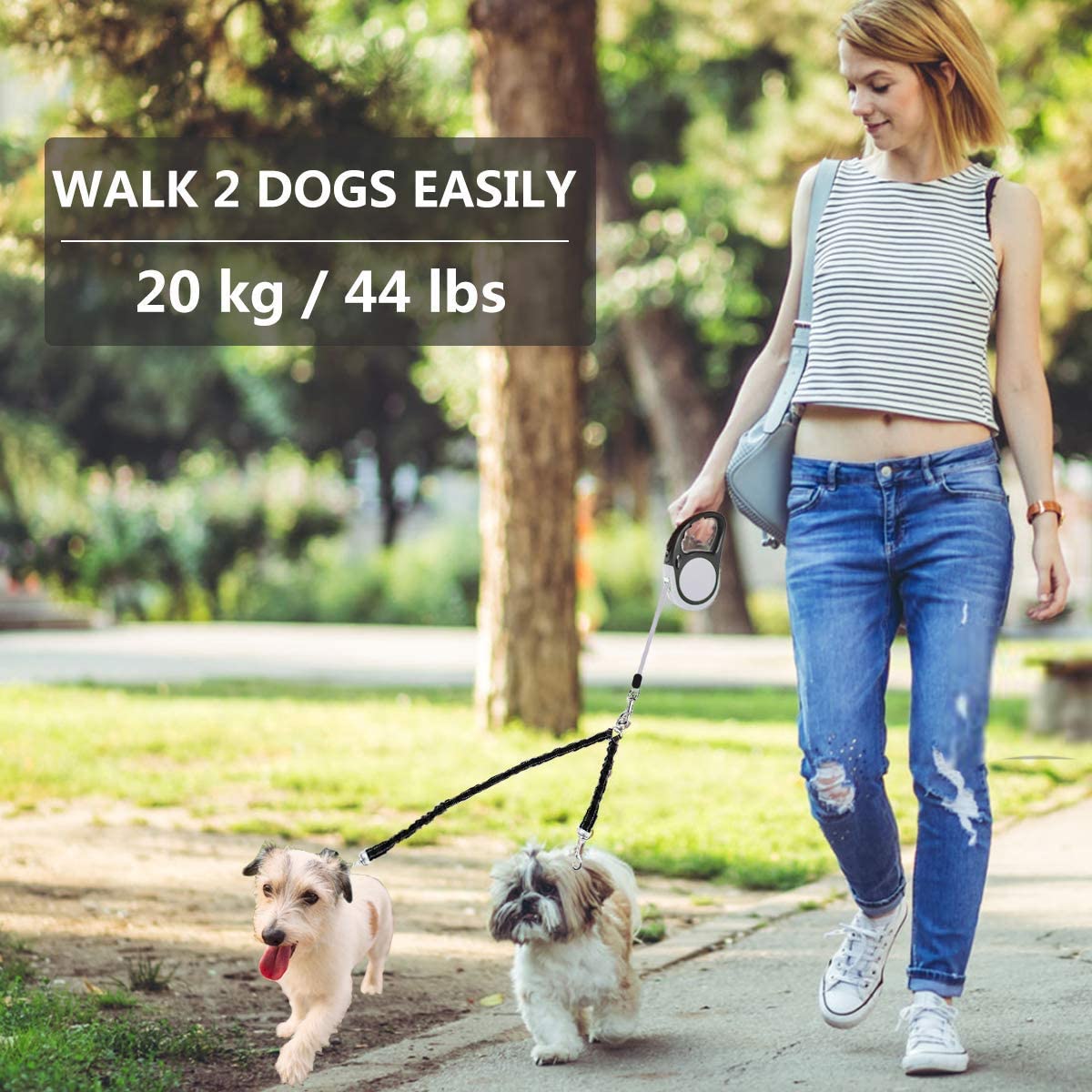 YaLunpc durable, soft material designed for daily use with two dogs