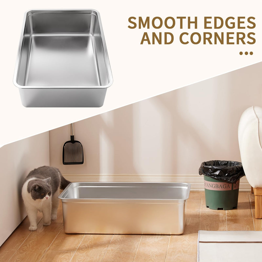 Yangbaga stainless steel close-up highlights durable, scratch-resistant construction.