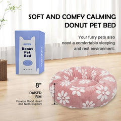 Yaning Cat Bed calm round image suggesting secure cozy spot for indoor cats