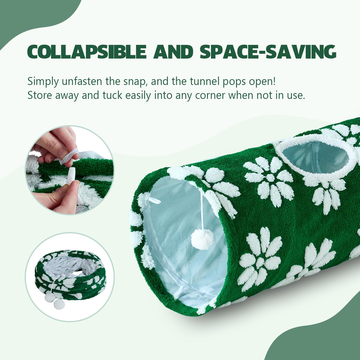 Yaning tunnel quick-pop setup suits busy homes and small living spaces.