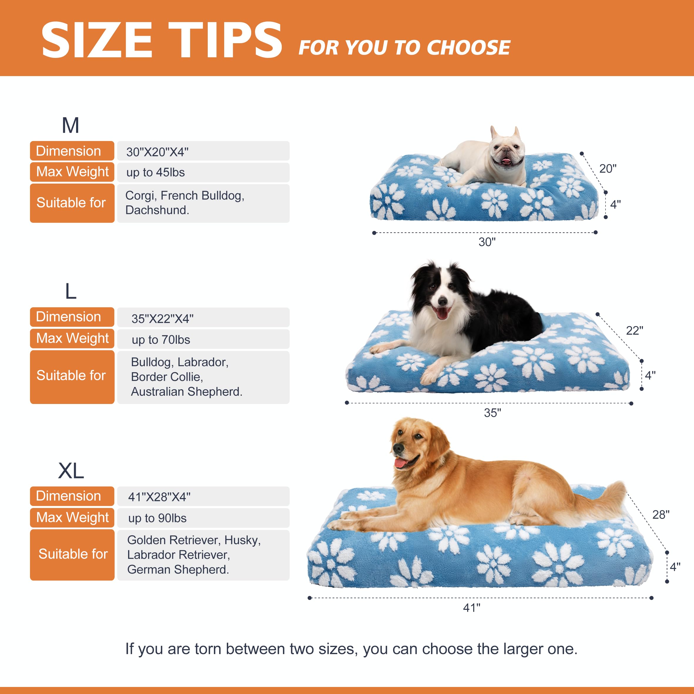 Yaning dog bed in crate with anti-slip bottom supports stable, restful naps.