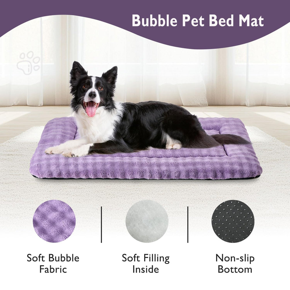 Yaning soft bubble fabric provides cozy sleeping surface for pets