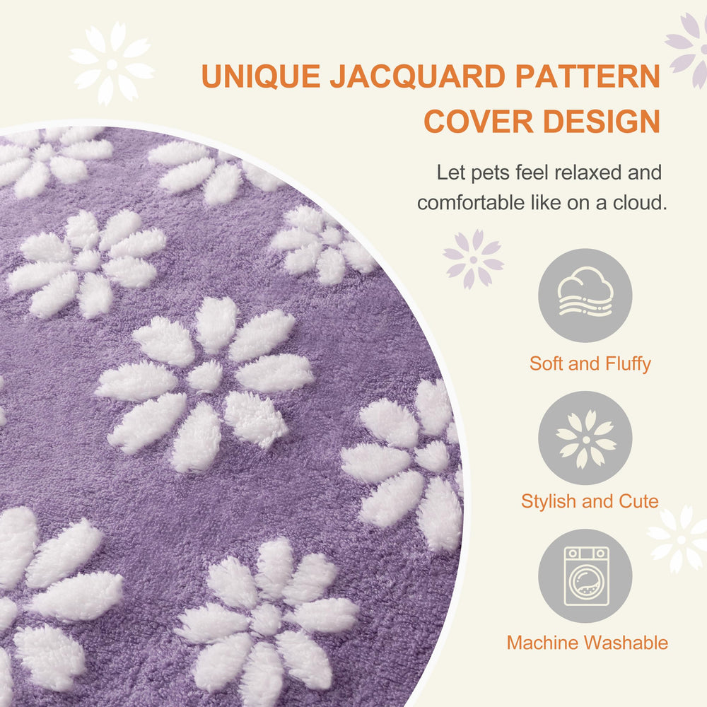 Yaning dog bed washable cover demonstrating easy-care and hygiene