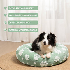 Yaning Donut Bed—high-density support foam supports head and neck