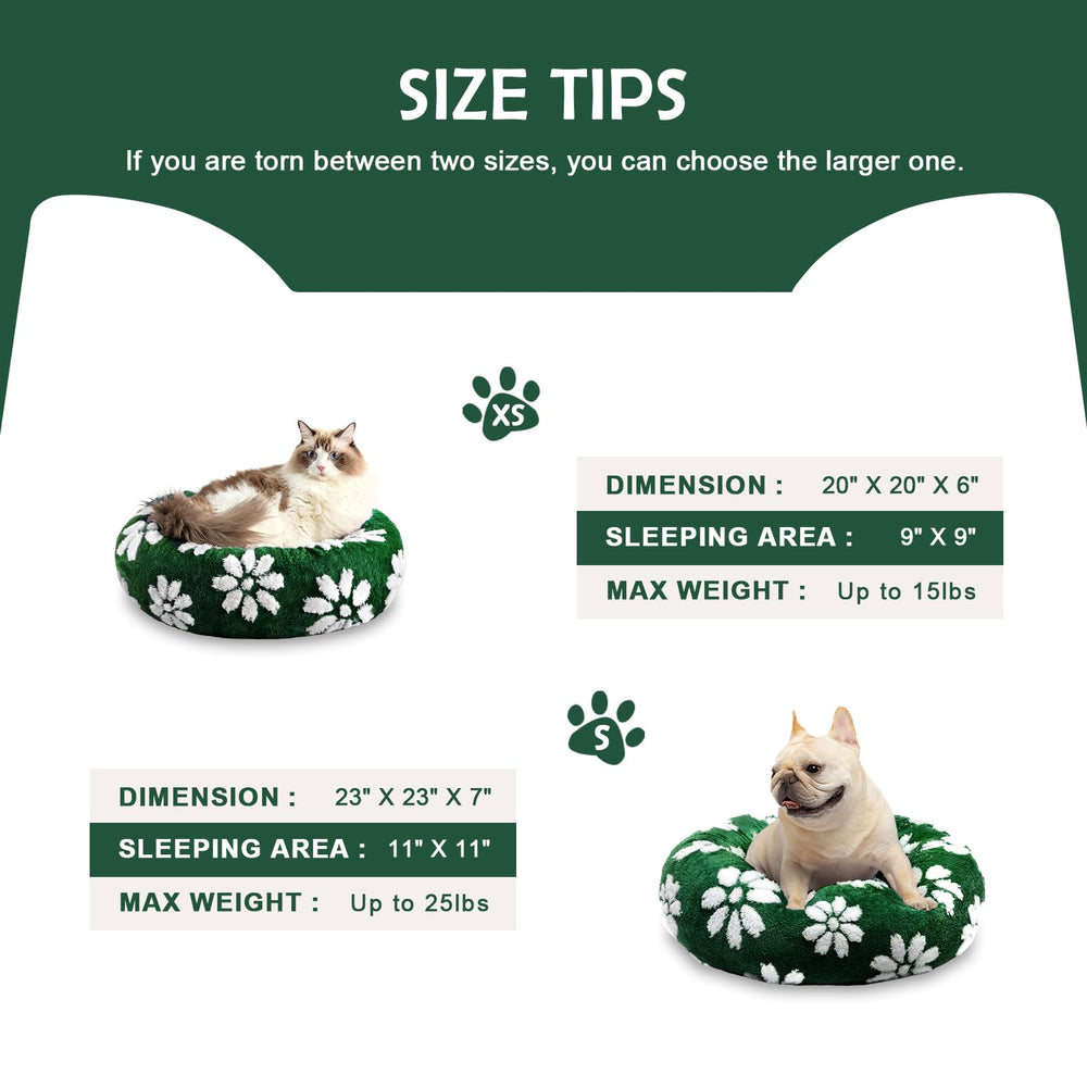 Yaning Donut Bed removable cover simplifies cleaning and maintenance.