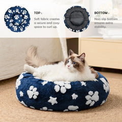 Yaning Donut Bed with 360 surround design supports calm naps.