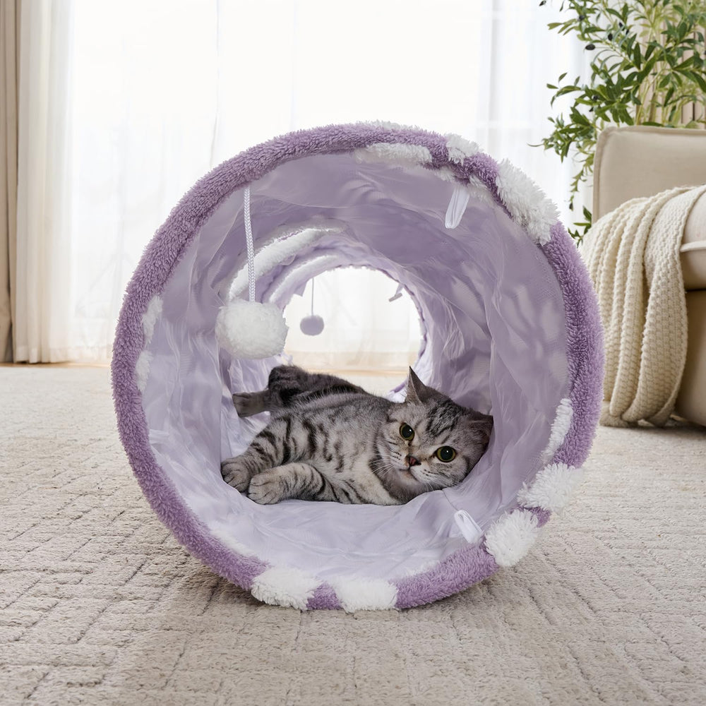 Yaning tunnel connectors and ties let you build a pet maze