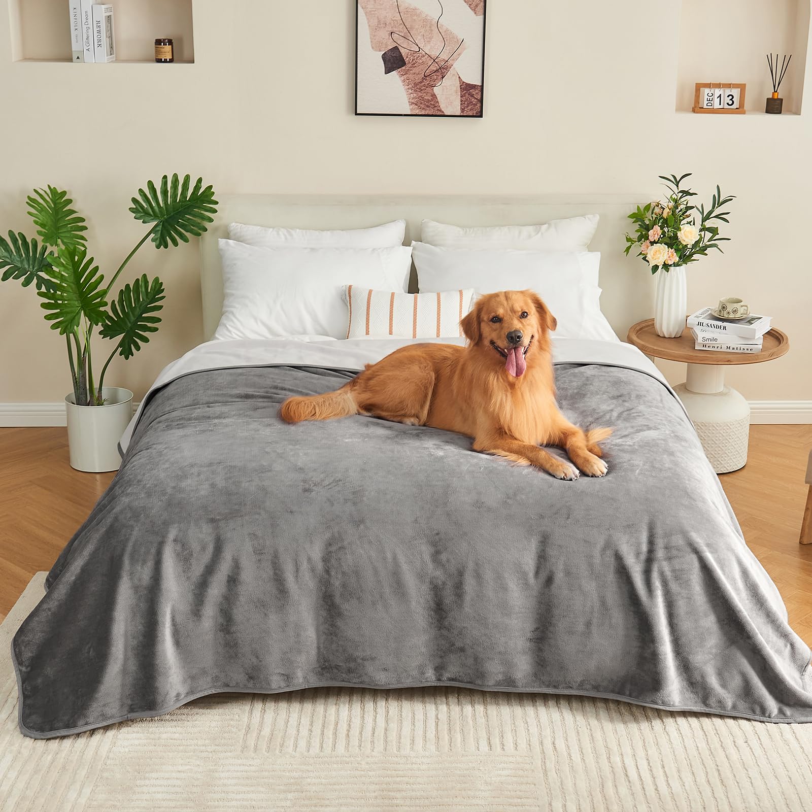 Yaning Blanket durable-edges ensures lasting use on beds and furniture.