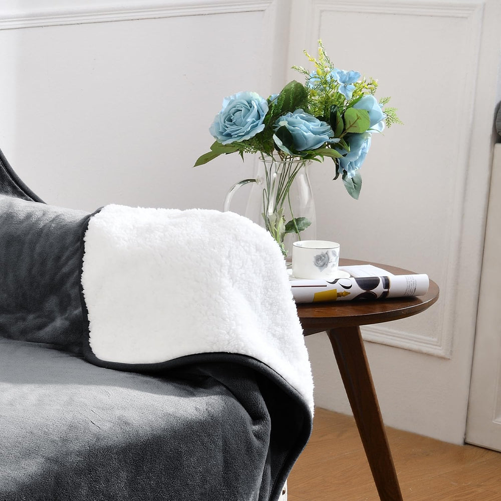 Yaning blanket is machine-washable for easy cold wash and low-heat dry.