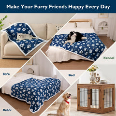 Yaning waterproof blanket with sturdy stitching ensures durable pet protection