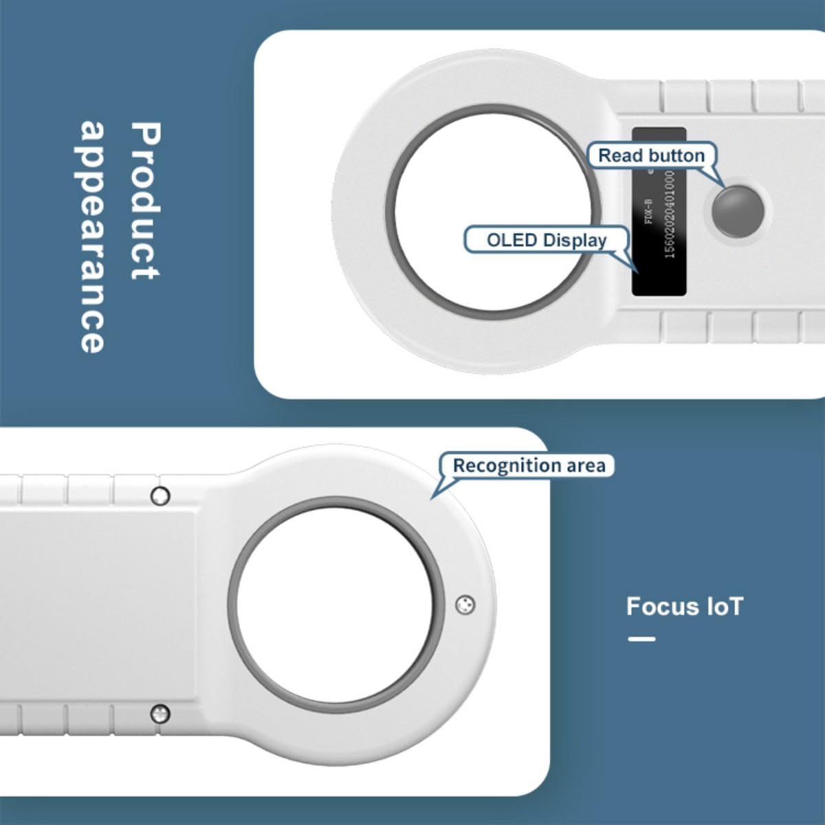 Yanzeo sunlight-readable display helps reading IDs outdoors with confidence.