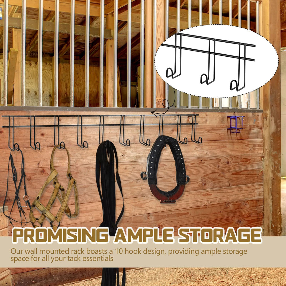 Yaocom portable horse bridle holder offers flexible storage for halters and leads.