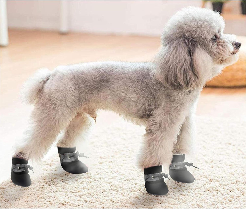 YAODHAOD dog bootie adjustable straps ensure easy on-off and secure fit